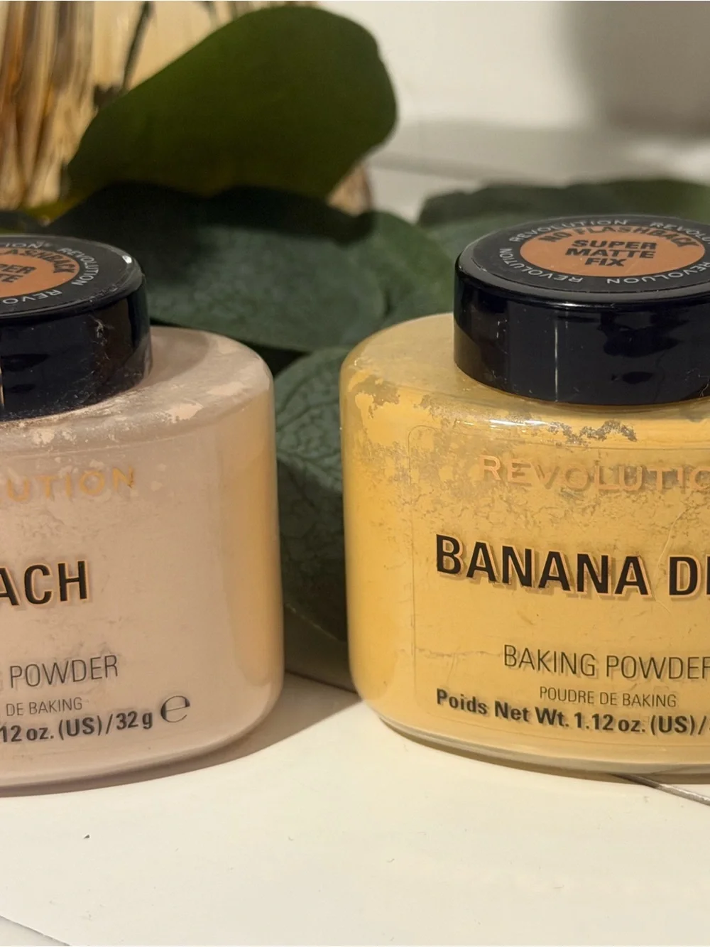 Revolution Baking Powders Duo in Peach and Banana Deep